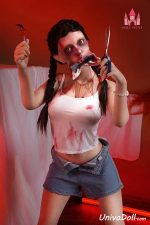 Sexo Con Tijeras Con Una Muñeca Sexual - Hortense